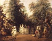 Thomas Gainsborough, The Mall in St.James-s Park